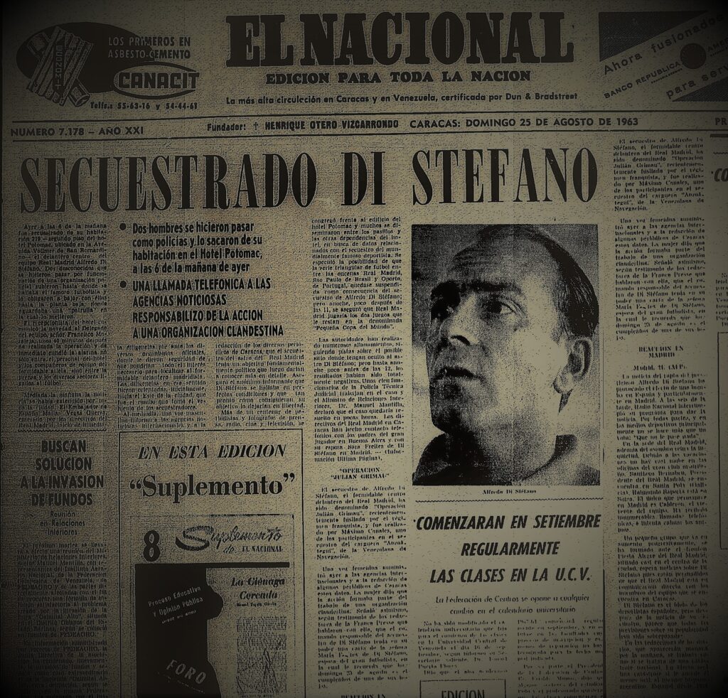 59 Años del secuestro de Alfredo Di Stefano